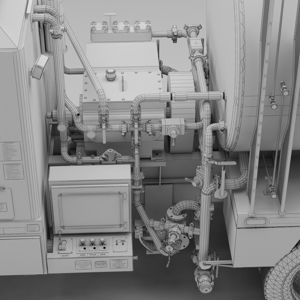 3d x hot oil truck - Hot Oil Truck Round by Dsmodels